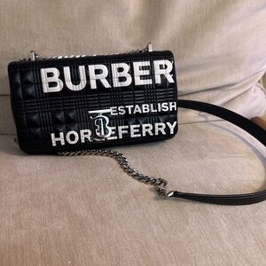 Burberry Horseferry Print Quilted Lola Bag
